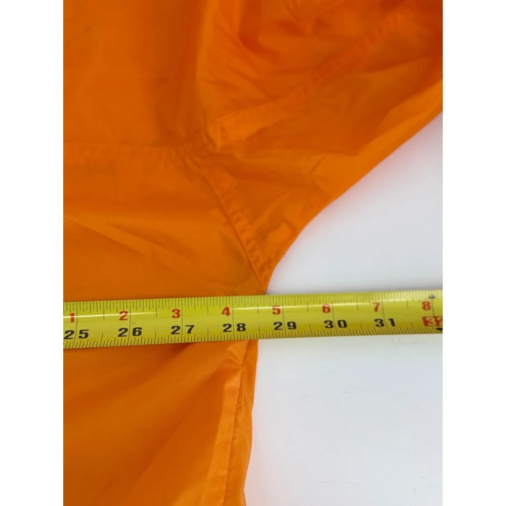 Nike Vintage Air Anorak Windbreaker XL Nylon Orange Center Swoosh TN Vols 90s